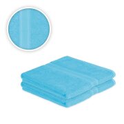 4 x Saunatuch 500 g/m² 80 x 200 cm Türkis