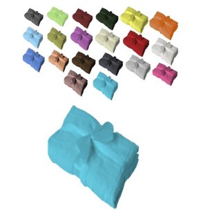 4 x Badvorleger 700 g/m² 50 x 80 cm Türkis