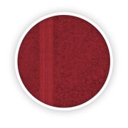 4 x Badetuch 500 g/m² 100 x 150 cm Bordeaux