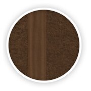 4 x Duschtuch 500 g/m²  70 x 140 cm Schokobraun