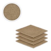 12 x Seiftuch 500 g/m²  30 x 30 cm Sand