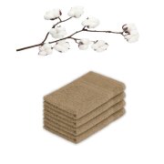 12 x  Gästetuch 500 g/m²  30 x 50 cm Sand