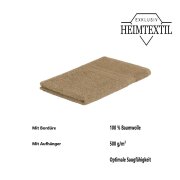 12 x  Gästetuch 500 g/m²  30 x 50 cm Sand