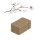 12 x  Gästetuch 500 g/m²  30 x 50 cm Sand
