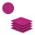 12 x Seiftuch 500 g/m²  30 x 30 cm Pink