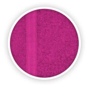 4 x Badetuch 500 g/m² 100 x 150 cm Pink