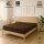 EXKLUSIV HEIMTEXTIL Jersey Spannbettlaken 180 x 200 cm Schokobraun 100% Baumwolle Öko - Tex Zertifiziert Bed-Sheet Bettlaken Spannbetttuch