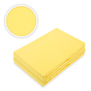 Jersey Spannbettlaken Doppelpack 90 - 100 x 200 cm Gelb