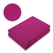 Jersey Spannbettlaken Doppelpack 120 x 200 cm Pink