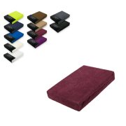 EXKLUSIV HEIMTEXTIL Frottee Spannbettlaken 90 - 100 x 200...