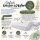 Topper Jersey Spannbettlaken 180 x 200 cm Naturweiß