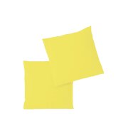 Renforce Kissenbezug 80 x 80 cm Gelb