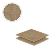 2 x Seiftuch 30 x 30 cm  500g/m²  Sand