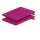 2 x Waschhandschuh 15 x 21 cm 500g/m²  Pink