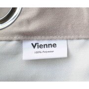 Ösenvorhang 140x235 cm Vienne beige