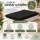 Topper Jersey Spannbettlaken Doppelpack 90 x 190 - 100 x 200 cm Schwarz