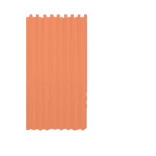Voile Schlaufenschal 140x245cm orange