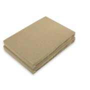 Marke Jersey Spannbettlaken Doppelpack 90 - 100 x 200 cm Sand