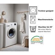 Jersey Kissenbezug 2er Set  40 x 60 cm silber