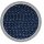 Gartentischdecke mit Fransen 140x180 cm oval blau