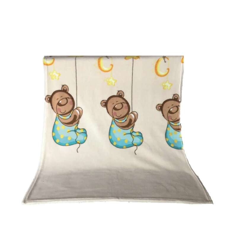 Babydecke Kuscheldecke Baby Decke Winterdecke Mit Plüschstoff 75x100 Cm