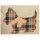 Dekokissen 45x45 cm Füllung und Bezug Dekor "Britsh Chic Hund"