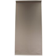 Seitenzugrollo verdunkelnd Ready to Fix Klemmfix Fensterrollo ohne Bohren 90 x 220 cm braun