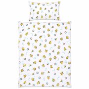 Kinderbettwäsche Paul 100x135 cm Baumwolle – 2-teiliges Set mit Kissenbezug – OEKO-TEX – Bettwäsche Kinder mit Reißverschluss, pflegeleicht & hautfreundlich