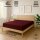 EXKLUSIV HEIMTEXTIL Frottee Spannbettlaken Rundumgummizug Marke 70 x 140 cm Bordeaux 80% Baumwolle 20% Polyester  Öko - Tex Zertifiziert Bed-Sheet Bettlaken Spannbetttuch Topper Leinentuch