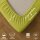 EXKLUSIV HEIMTEXTIL Frottee Spannbettlaken Rundumgummizug Marke 70 x 140 cm Limette/Apfelgrün 80% Baumwolle 20% Polyester  Öko - Tex Zertifiziert Bed-Sheet Bettlaken Spannbetttuch Topper Leinentuch