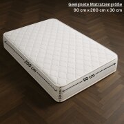 EXKLUSIV HEIMTEXTIL Frottee Spannbettlaken Rundumgummizug Marke 90 x 200 cm Sand 80% Baumwolle 20% Polyester  Öko - Tex Zertifiziert Bed-Sheet Bettlaken Spannbetttuch Topper Leinentuch